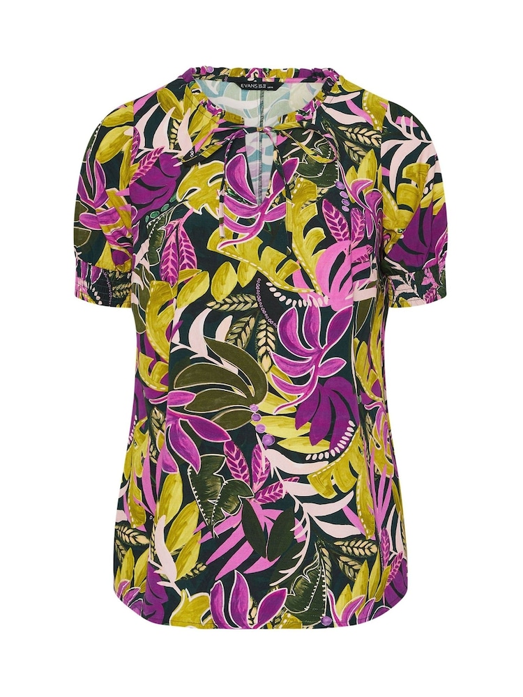 Evans Green Sleeveless Boho Top - Image 5 of 5