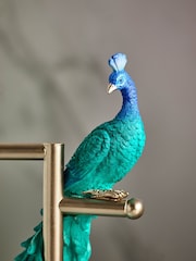 Blue Peacock Toilet Roll Holder - Image 3 of 5