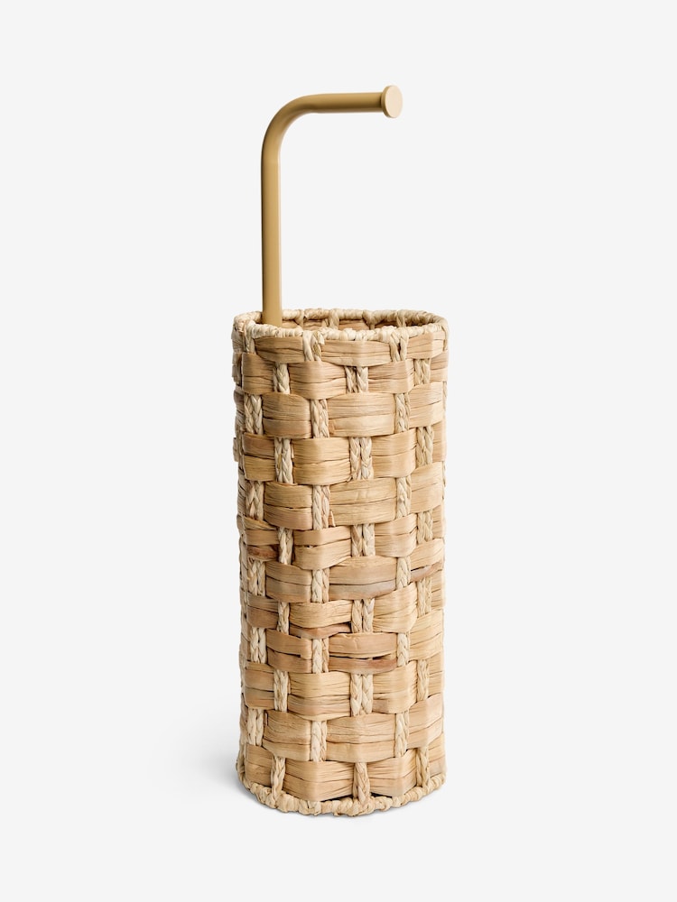 Natural Seagrass Toilet Roll Holder - Image 4 of 4 Natural Seagrass Toilet Roll Holder - Image 4 of 4