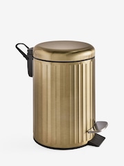 Gold Rib Soft Close 3 Litre Pedal Bin - Image 3 of 3