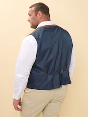 BadRhino Big & Tall Brown Tweed Waistcoat - Image 3 of 5
