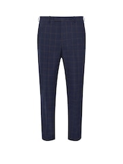BadRhino Big & Tall Blue Tweed Suit Trousers - Image 6 of 7