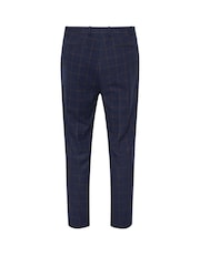 BadRhino Big & Tall Blue Tweed Suit Trousers - Image 7 of 7
