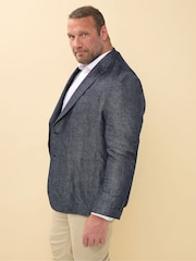Badrhino Big & Tall de cambraia Blazer - Imagem 4 de 6