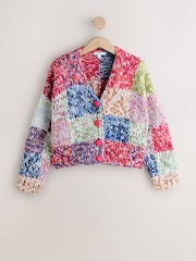 Multi Patchwork Hand Stitch Cardigan - Image 6 of 8