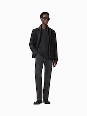 AllSaints Black Hayes Crew Jumper - Image 5 of 8