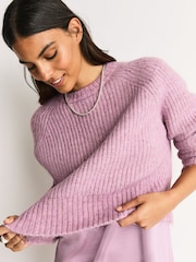 Blush Pink 2 in 1 Jumper Slip Dress - Image 6 of 11