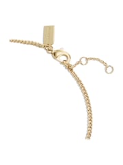 COACH Gold Tone Signature Heart Charm Anklet - Image 2 of 4
