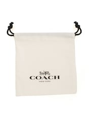 COACH Gold Tone Signature Heart Charm Anklet - Image 3 of 4