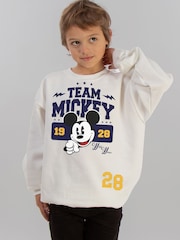 Brands In White Boys Disney Mickey Mouse Team Mickey Sweatshirt - Image 1 of 4