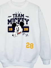 Brands In White Boys Disney Mickey Mouse Team Mickey Sweatshirt - Image 4 of 4