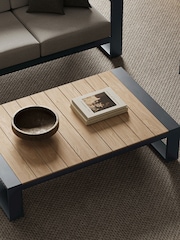 Nth Degree Dark Grey N5 Garden Rectangular Coffee Table - Image 1 of 4