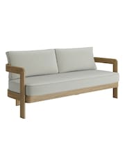 Nth Degree Sage Twill N3 Garden Three Seater Sofa - Image 3 of 9