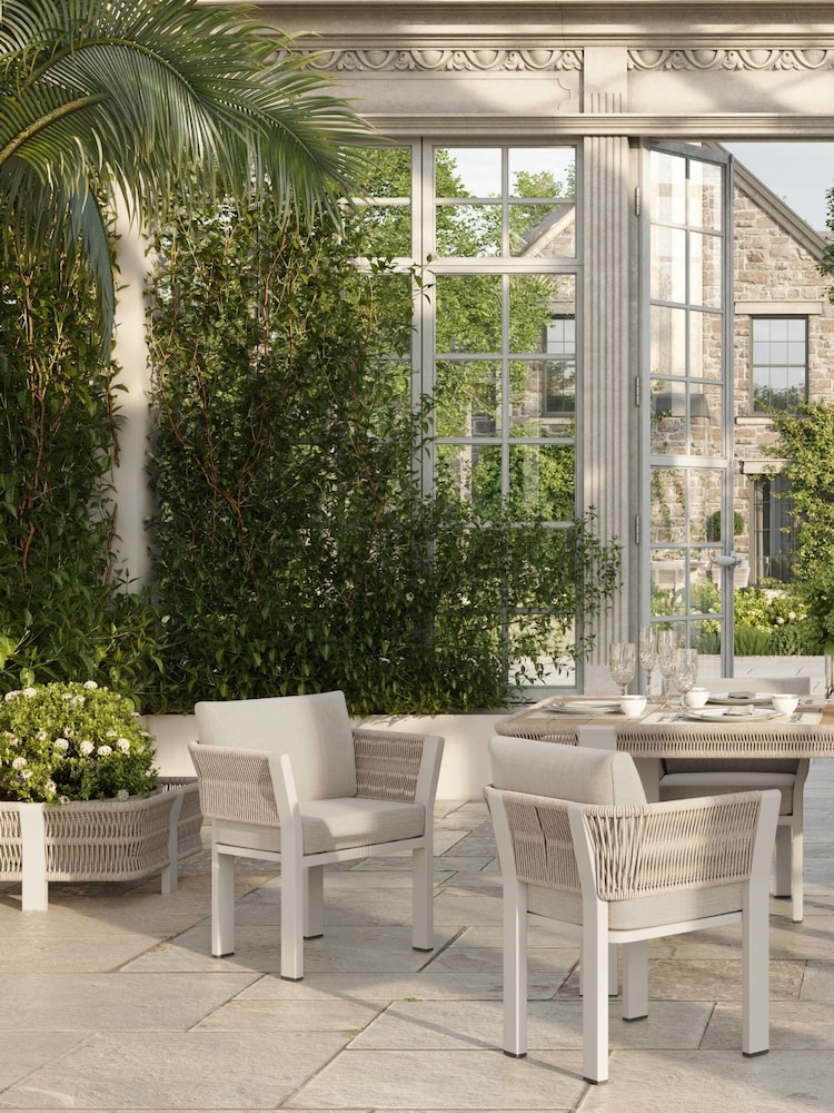 Nth Degree Beige N7 Garden Dining Chair - Image 1 of 5