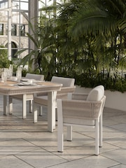 Nth Degree Beige N7 Garden Dining Chair - Image 2 of 5