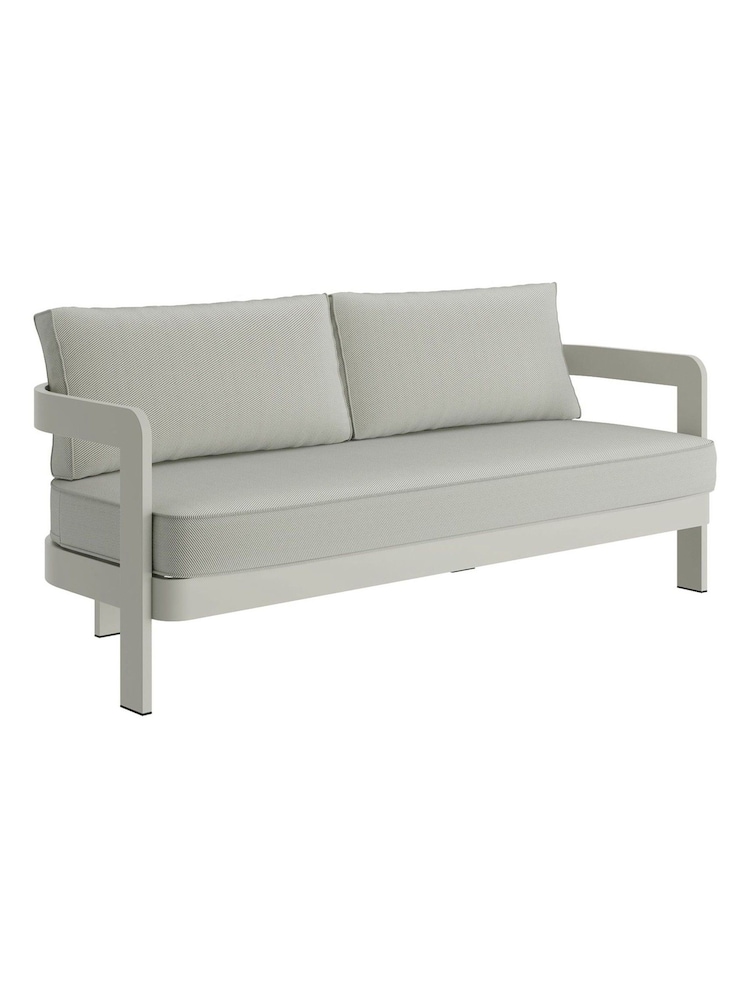 Nth Degree Sage Twill N3 Garden Three Seater Sofa - Image 1 of 2