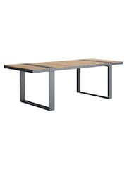 Nth Degree Dark Grey N5 Garden Six Seater Dining Table - Image 3 of 4