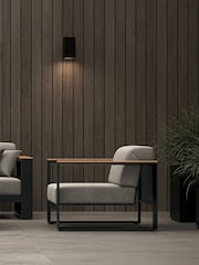 Nth Degree Dark Grey N5 Garden Lounge Chair - Image 1 of 5