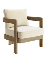 Nth Degree Pearl Herringbone N3 Garden Lounge Chair - Image 1 of 3