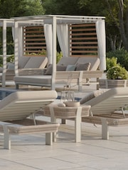 Nth Degree Beige N7 Garden Side Table - Image 1 of 4
