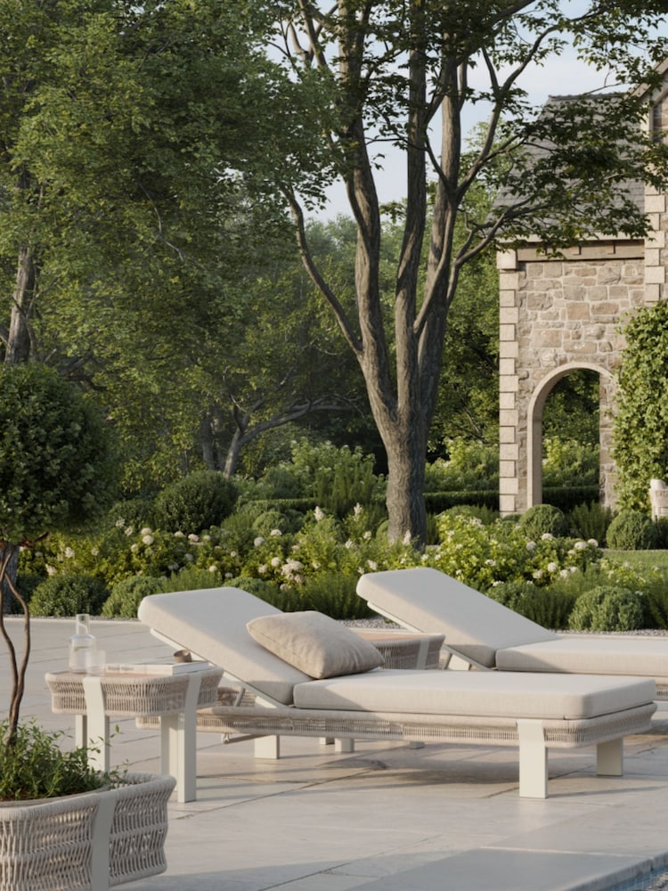 Nth Degree Beige N7 Garden Side Table - Image 2 of 4
