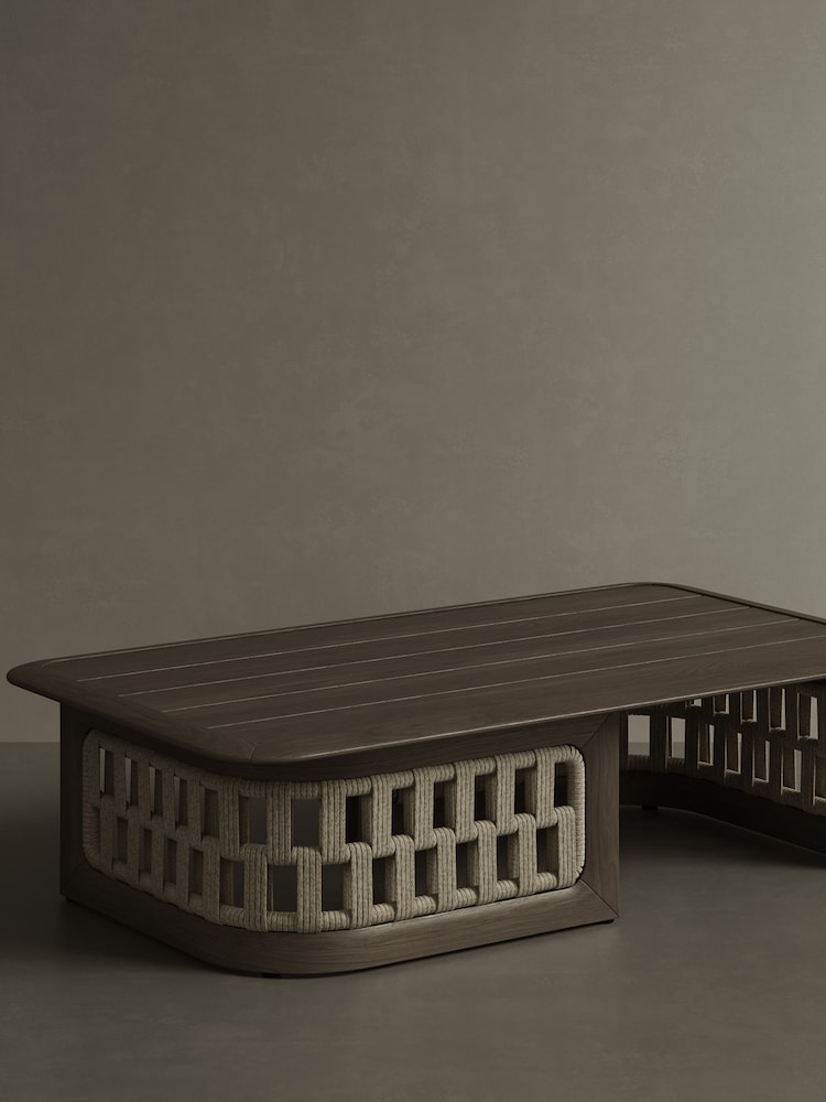 Nth Degree Dark Teak N2 Garden Coffee Table - Image 1 of 3