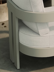 Nth Degree Bone Canvas N3 Garden Lounge Chair - Image 2 of 3