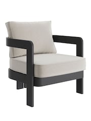 Nth Degree Bone Canvas N3 Garden Lounge Chair - Image 1 of 2