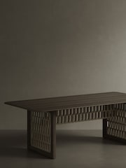Nth Degree Dark Teak N2 Garden Dining Table - Image 3 of 5