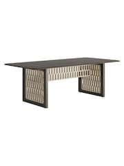 Nth Degree Dark Teak N2 Garden Dining Table - Image 4 of 5