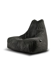 Extreme Lounging Storm Grey Mighty Cord Bean Bag - Image 1 of 1