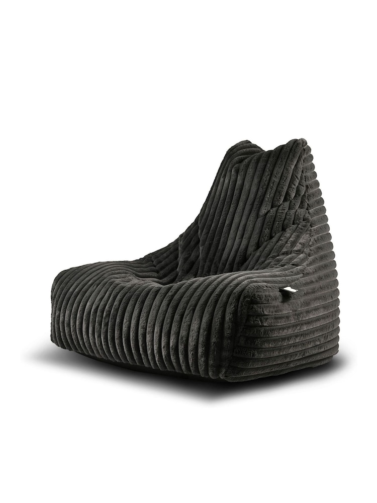 Extreme Lounging Storm Grey Mighty Cord Bean Bag - Image 1 of 1