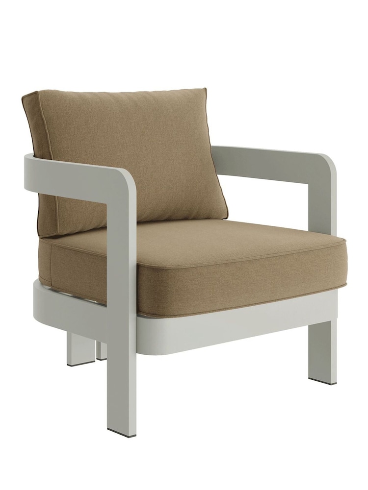Nth Degree Wheat Canvas N3 Garden Lounge Chair - Image 1 of 2