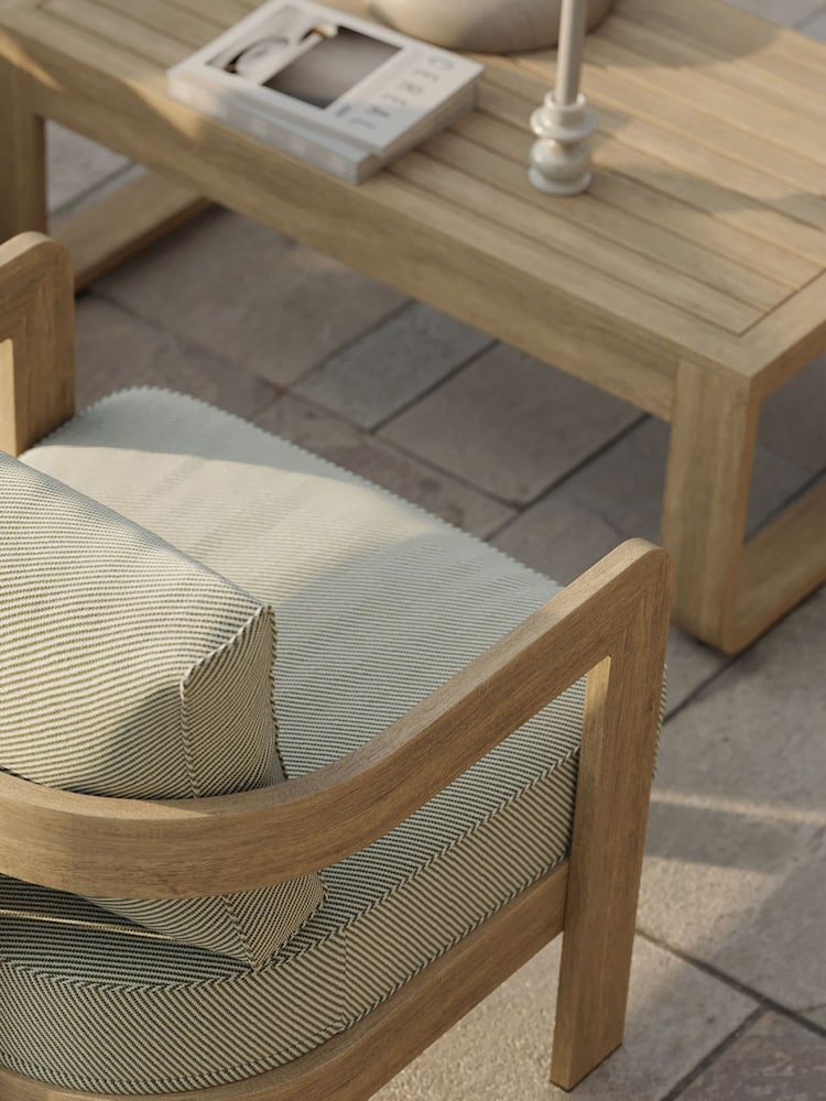 Nth Degree Oak N3 Garden Coffee Table - Image 2 of 4