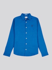 U.S. Polo Assn. Deja Vu Blue Mens Blend Shirt - Image 5 of 7