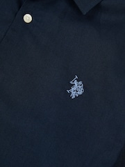 Синій - U.S. Polo Assn. Mens Blend Shirt - Image 7 of 7