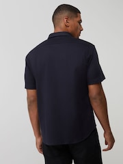 BOSS Blue Sky Regular Fit Motion Short Sleeve Shirt - Image 2 of 5
