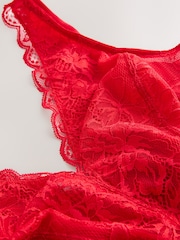 Red Total Support Lace Non Wire Bra - Image 2 of 3
