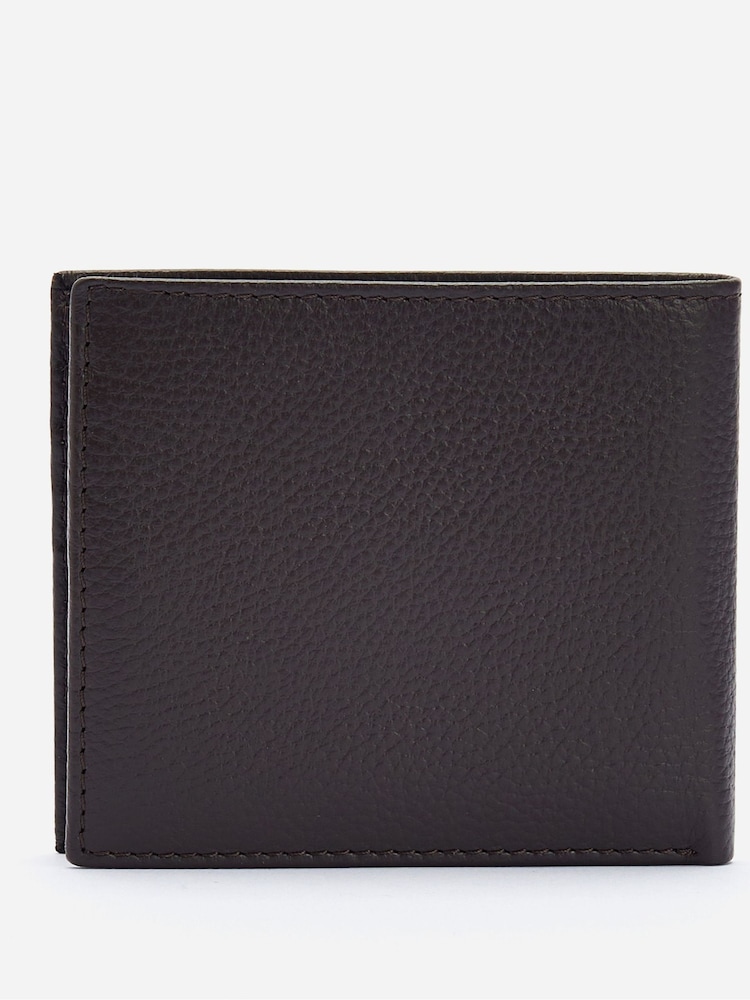 Barbour® Brown Amble Leather Billfold Wallet - Image 2 of 5
