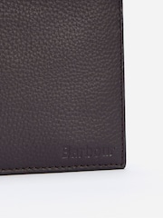Barbour® Brown Amble Leather Billfold Wallet - Image 4 of 5