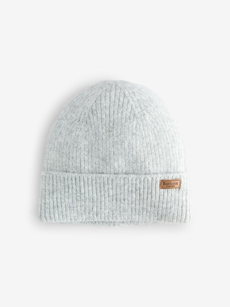Barbour® Grey Pendle Beanie Hat - Image 1 of 3