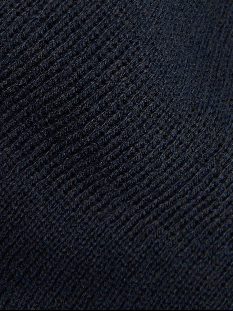Barbour® Blue Healey Beanie Hat - Image 4 of 4