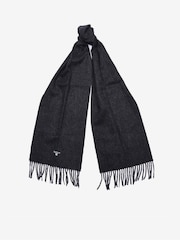 אפור - צעיף פשוט מצמר כבשים של Barbour® - תמונה 4 מתוך 5