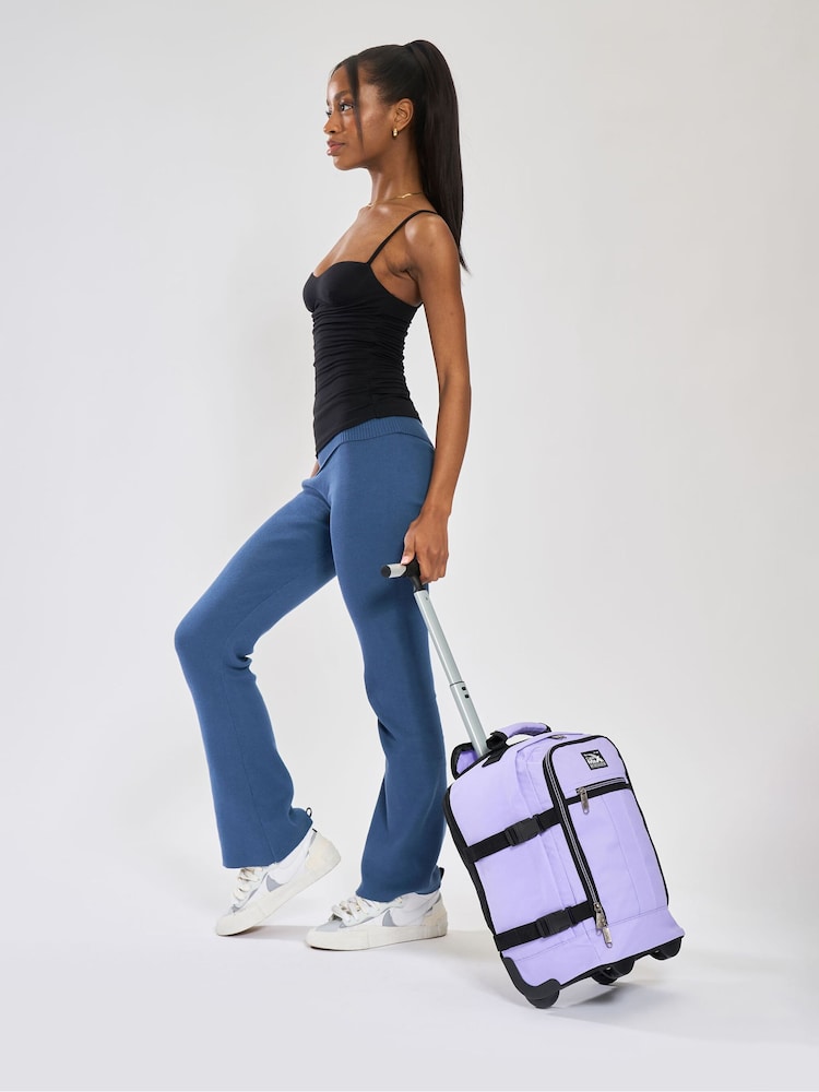 Cabin Max Purple Metz Underseat Hybrid Trolley Bag and Backpack 20 Litre - Image 5 of 7