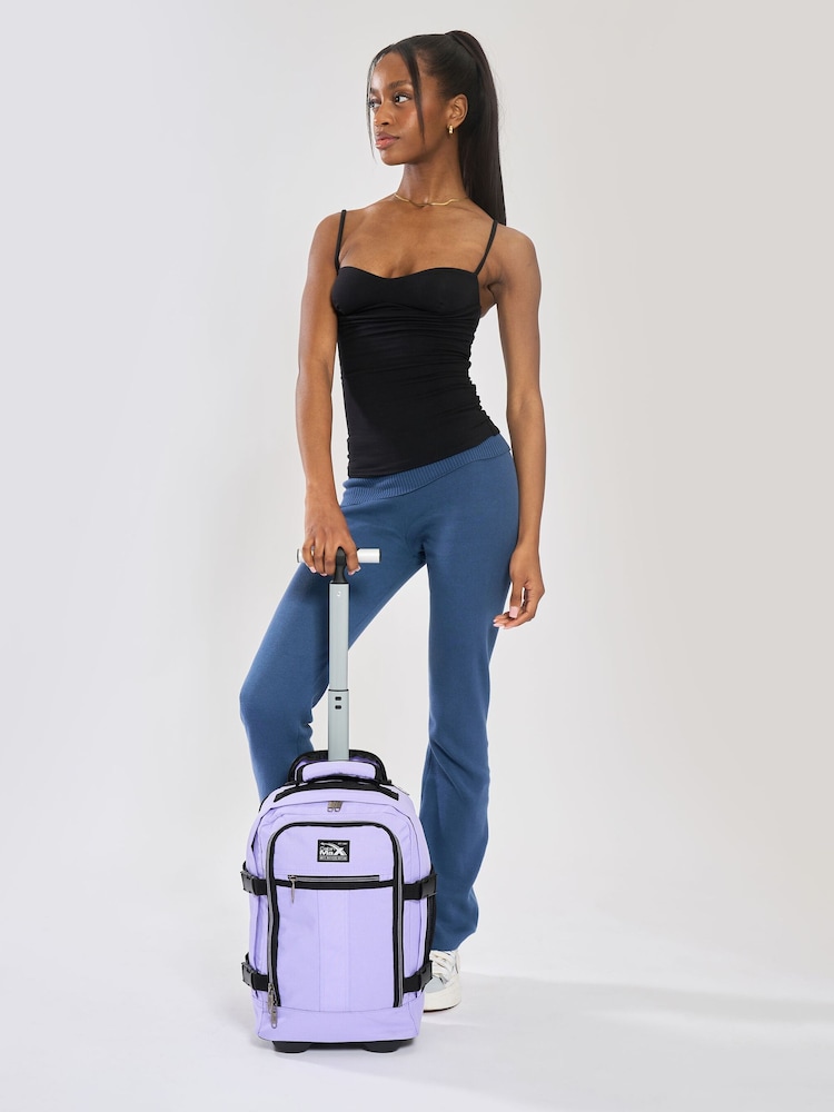 Cabin Max Purple Metz Underseat Hybrid Trolley Bag and Backpack 20 Litre - Image 6 of 7