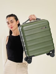 Inca Green - Чемодан Cabin Max Anode Four Wheel Carry On Easyjet Sized Underseat 45cm Suitcase - Image 2 of 3