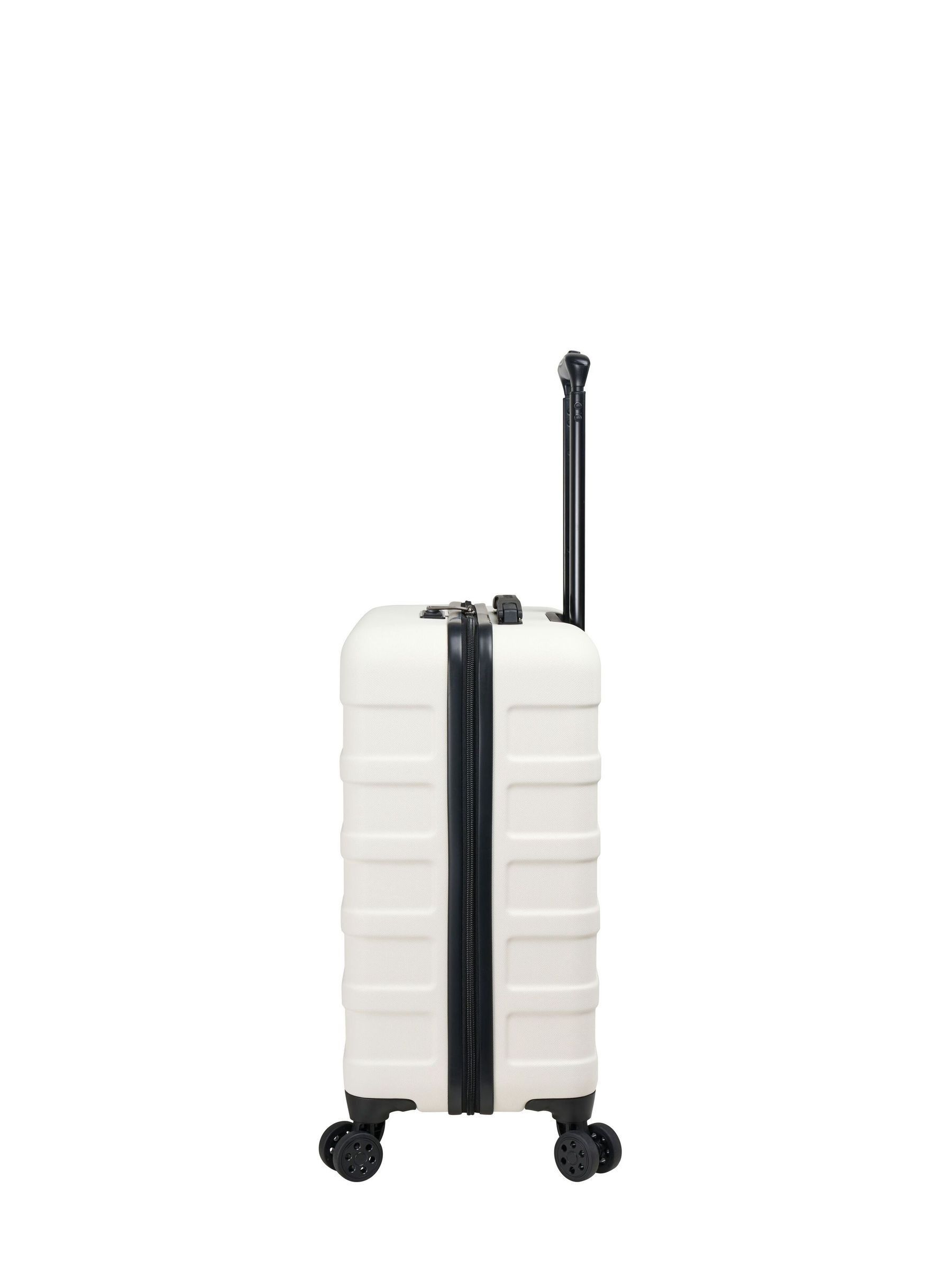 Buy Cabin Max White Anode 56L Carry On Hand Luggage Suitcase