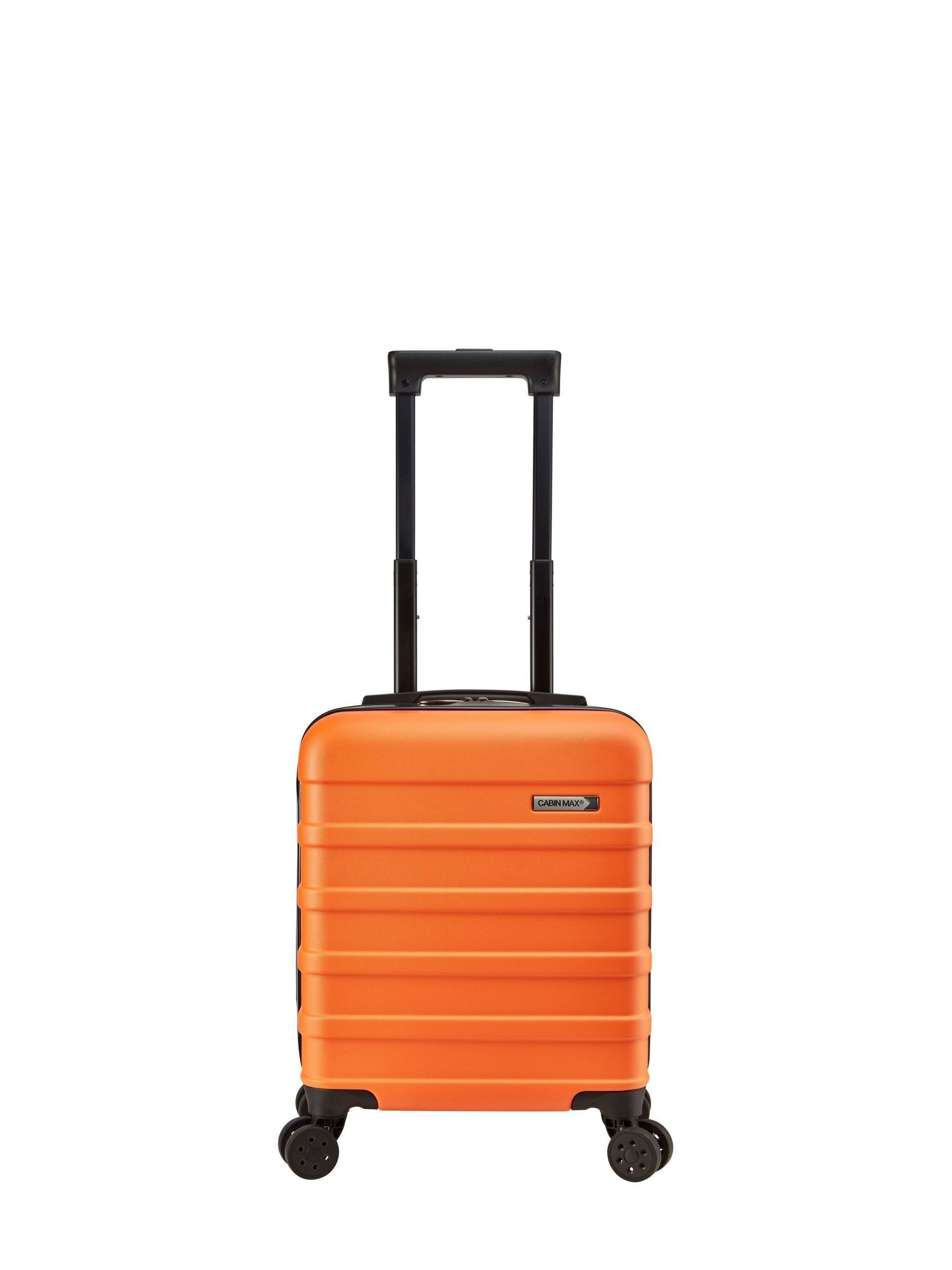 Cabin Max Unisex Orange Anode 30L Hard Shell Under Seat Suitcase 45X36x20cm In | Size: 45 X 36 X 20 Cm - Image 2