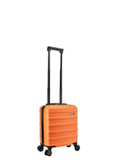 Cabin Max Orange Anode Four Wheel Carry On Easyjet Sized Underseat 45cm Suitcase - Image 2 of 3