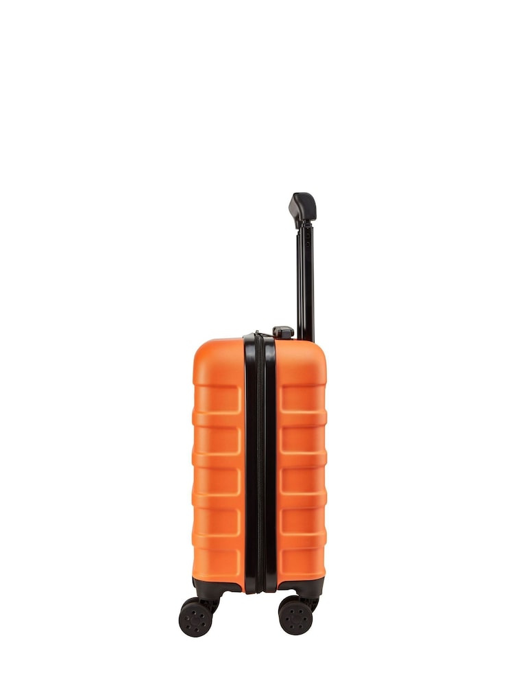 Cabin Max Orange Anode Four Wheel Carry On Easyjet Sized Underseat 45cm Suitcase - Image 3 of 3 Cabin Max Orange Anode Four Wheel Carry On Easyjet Sized Underseat 45cm Suitcase - Image 3 of 3